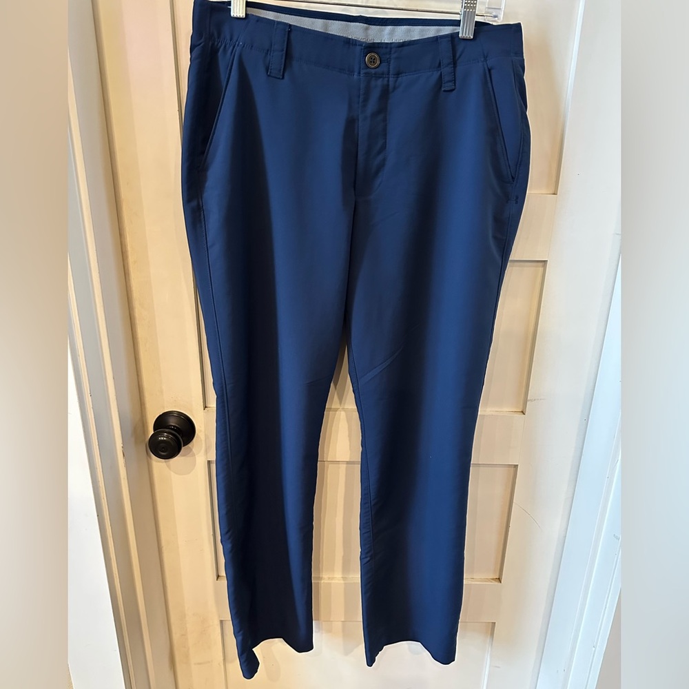 Under Armour Men’s Straight Fit Golf Pants 34/30 Blue